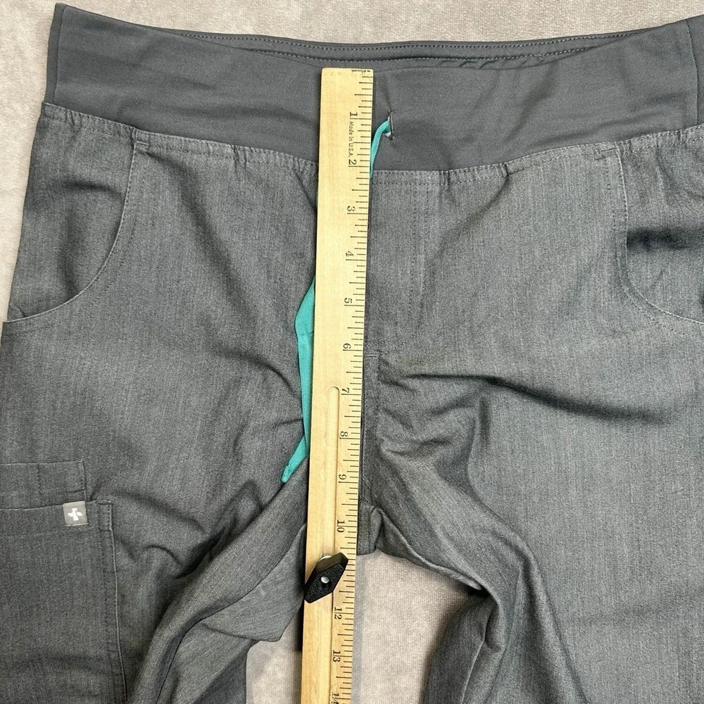 Figs Kade Cargo Scrub Pants Womens XSmall Gray Technical Collection T21004
